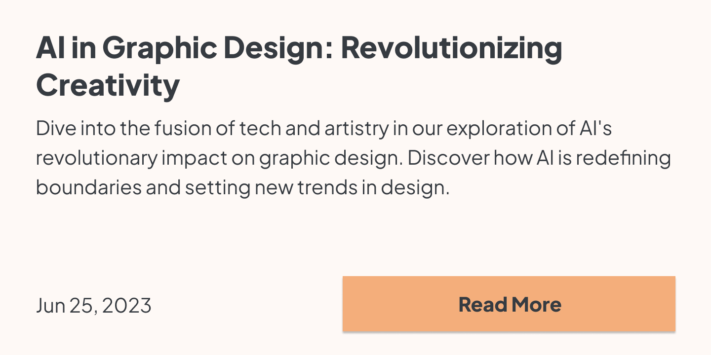 Dive into the fusion of tech and artistry in our exploration of AI's revolutionary impact on graphic design. Discover how AI is redefining boundaries and setting new trends in design.